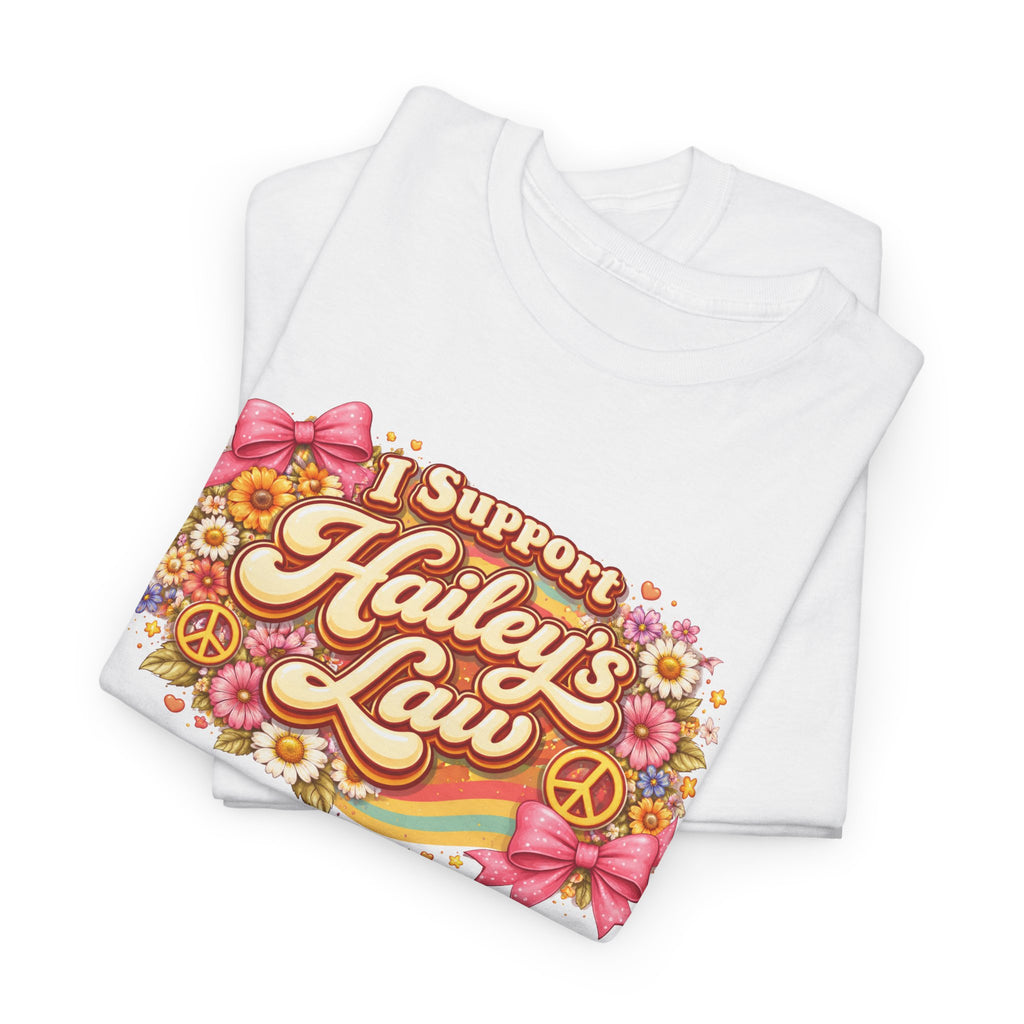 Retro Floral Support Tee