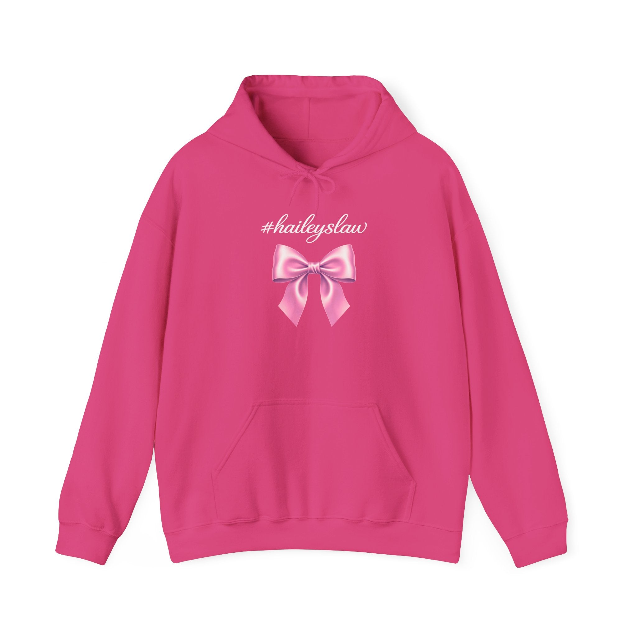 Hailey's Law Pink Bow Hoodie