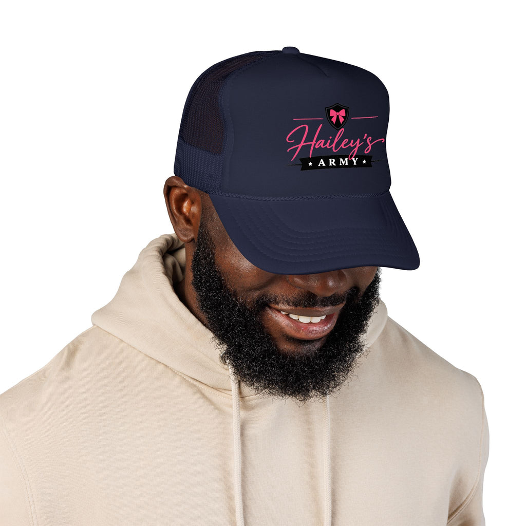 Hailey's Army Trucker Cap