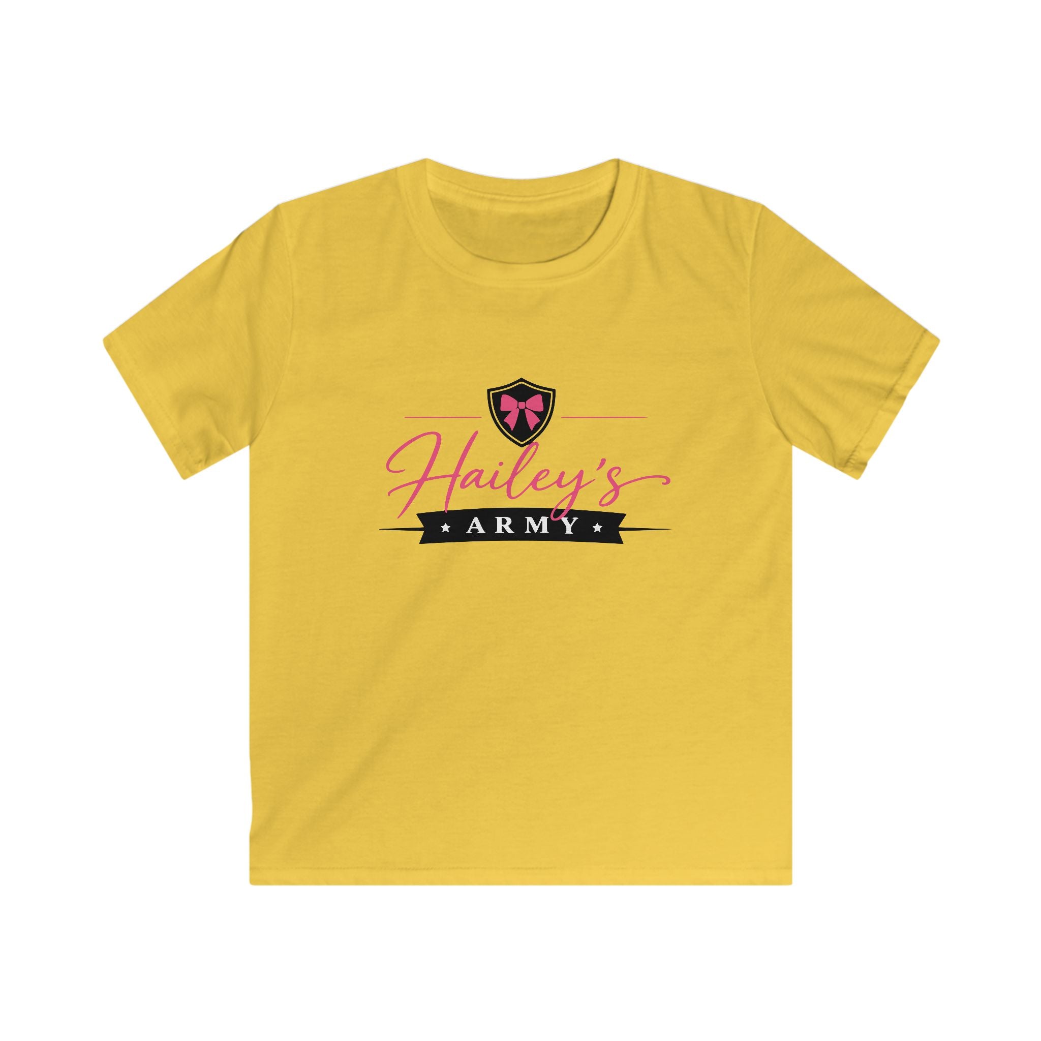 Hailey's Army Logo Tee - YOUTH