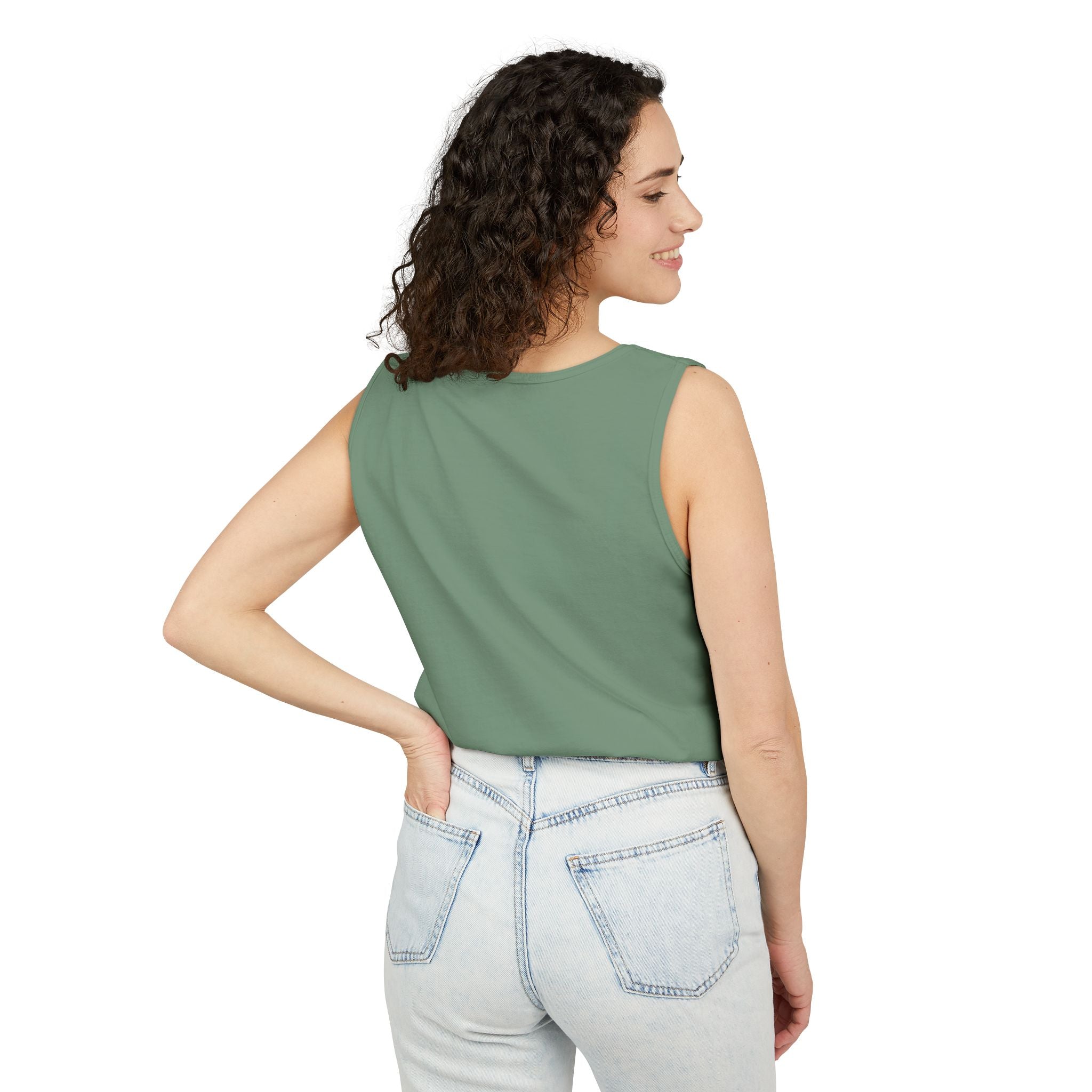 Hailey's Army Football Bow Tank Top