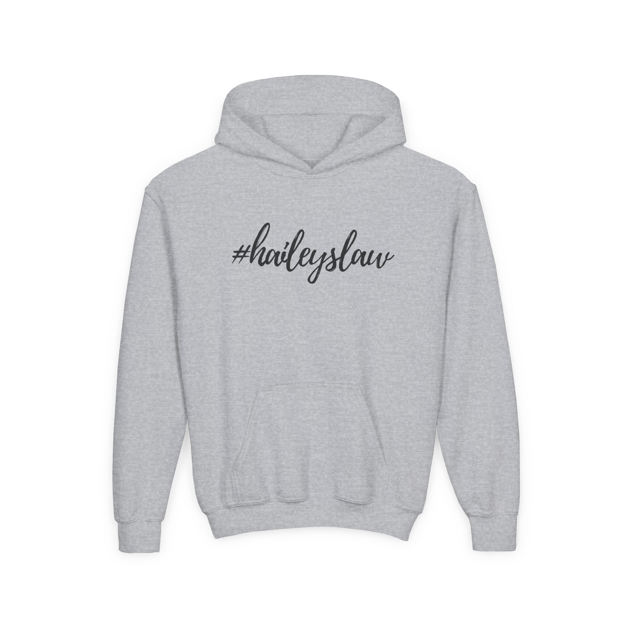 #haileyslaw Hashtag Hoodie - YOUTH