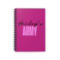 Hailey's Army Spiral Notebook