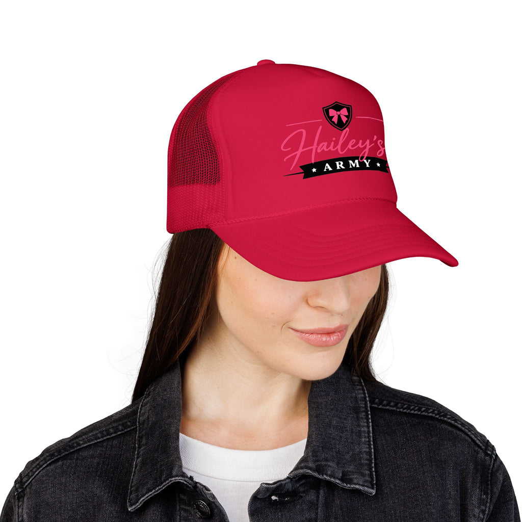 Hailey's Army Trucker Cap