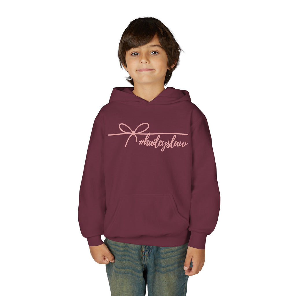 Hailey's Law Signature Script Hoodie - YOUTH