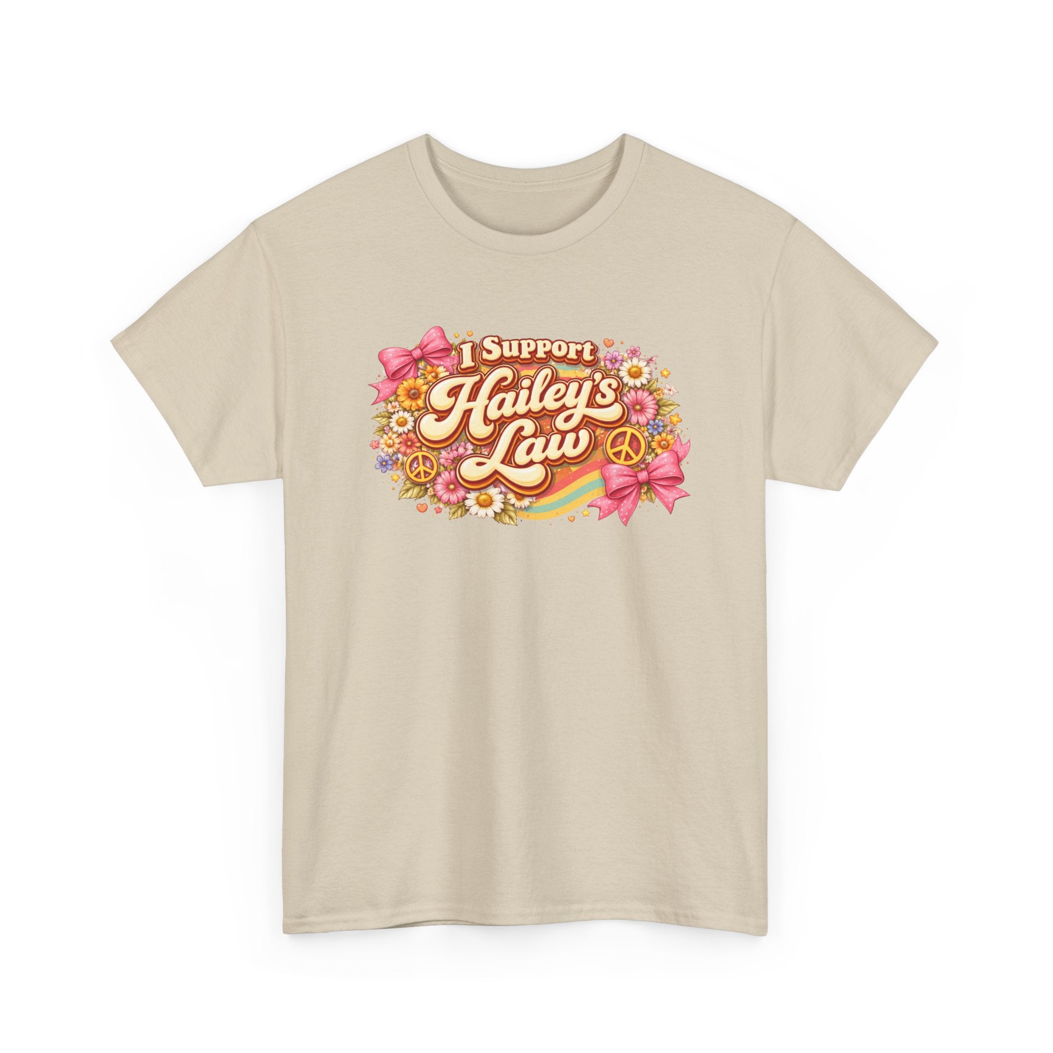 Retro Floral Support Tee