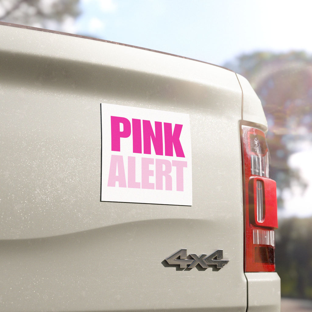 PINK ALERT Car Magnet