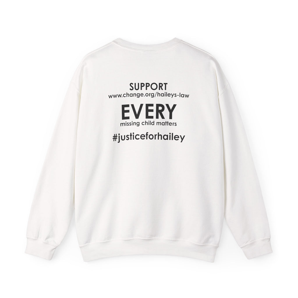 Hailey's Law Awareness Crewneck