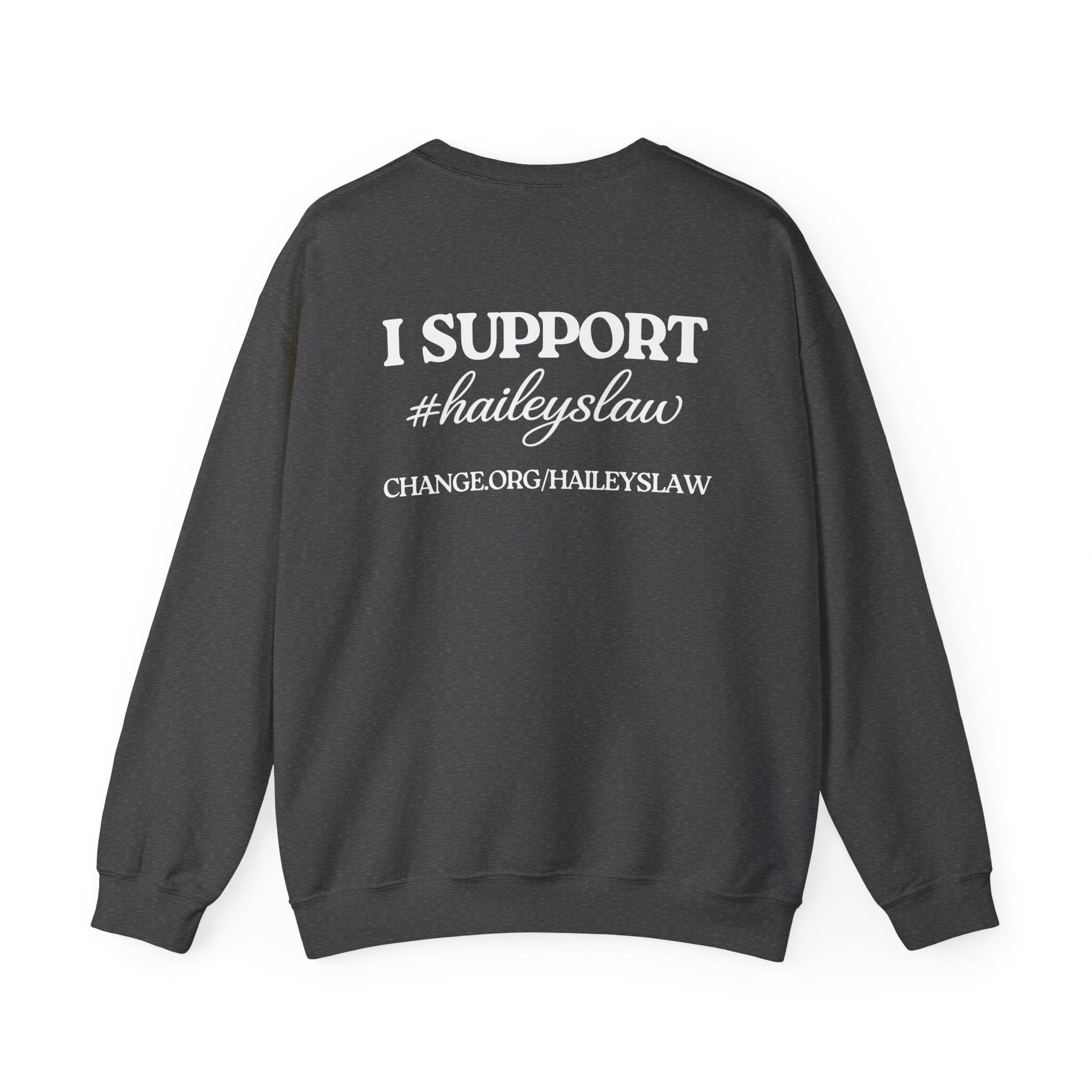 Hailey’s Army Dog Tag Crewneck Sweatshirt