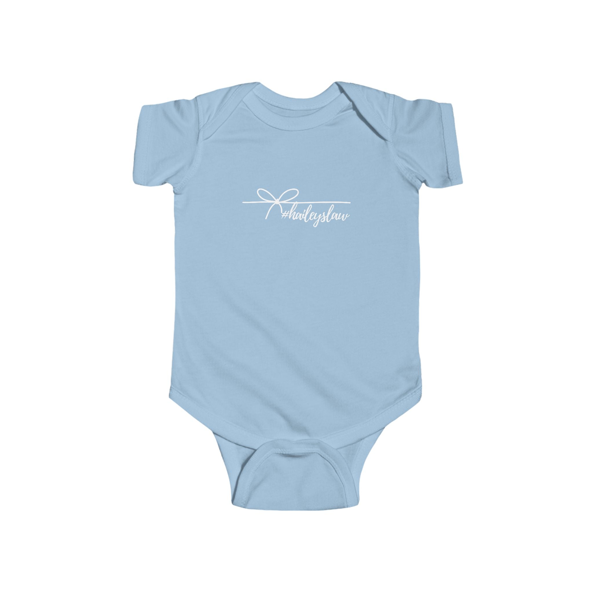 Hailey's Law Signature Script Onesie