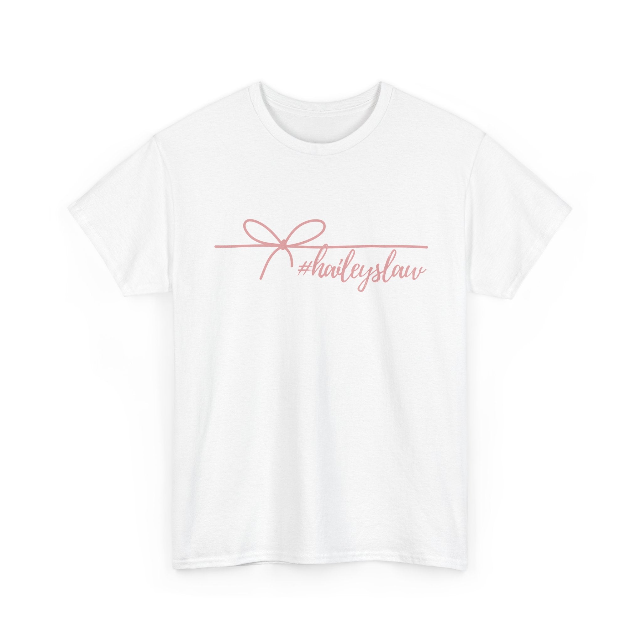 Hailey's Law Signature Script Tee