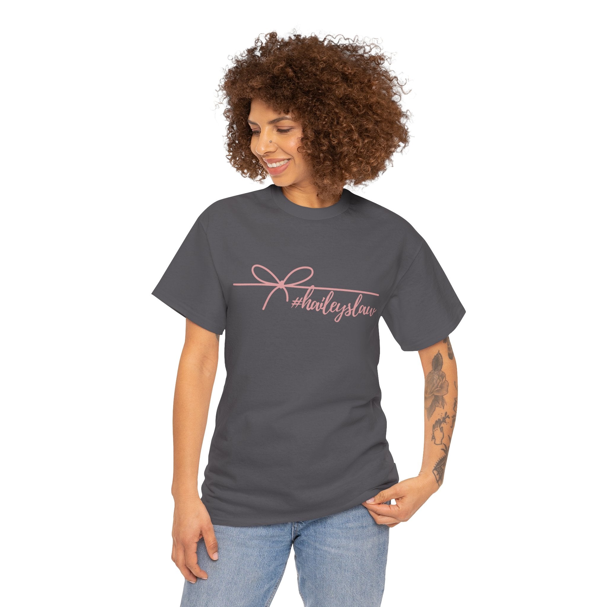 Hailey's Law Signature Script Tee