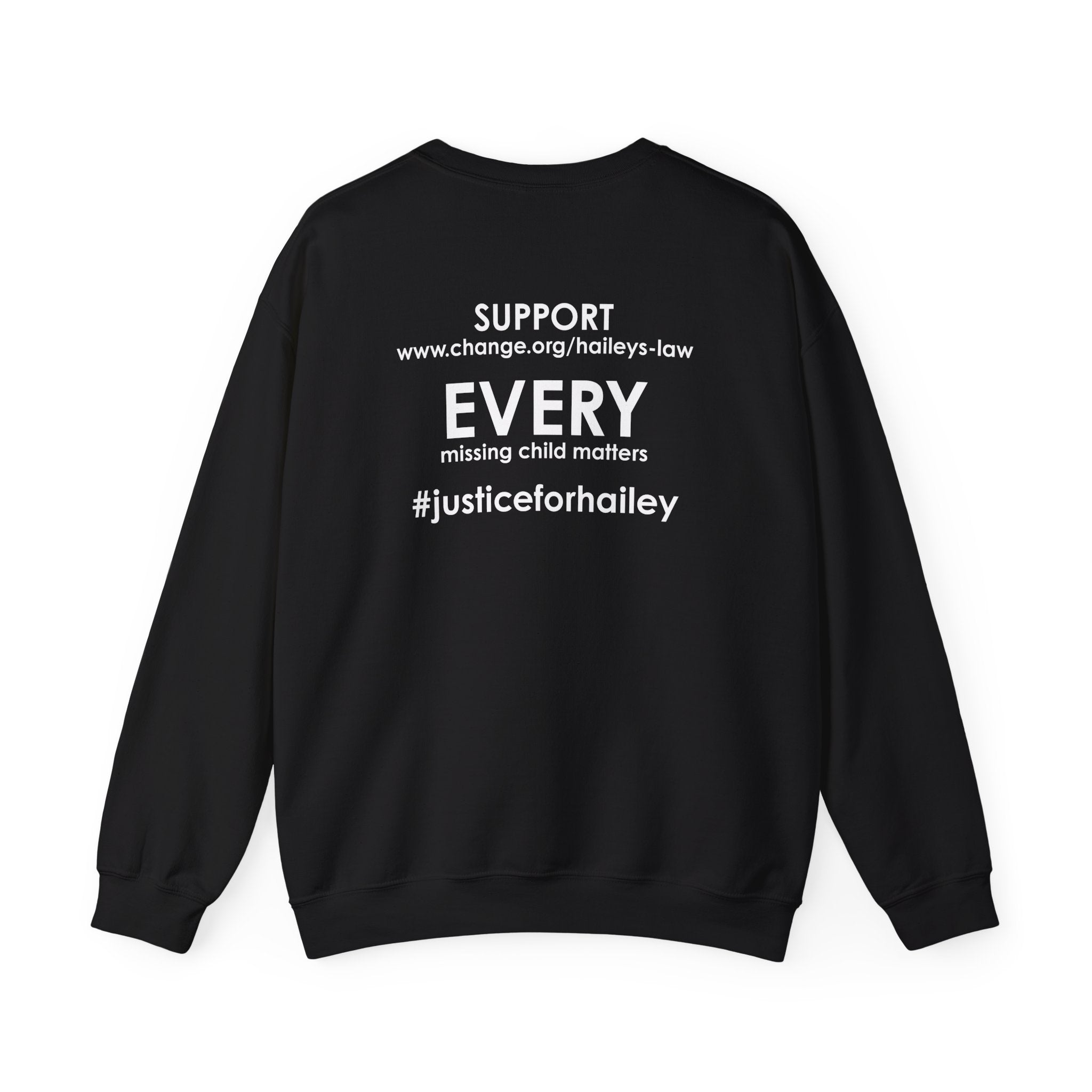 Hailey's Law Awareness Crewneck