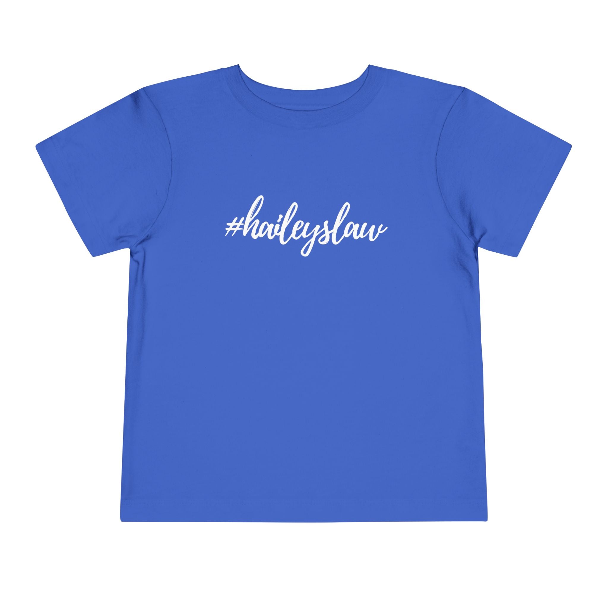 #haileyslaw Hashtag Tee - TODDLER