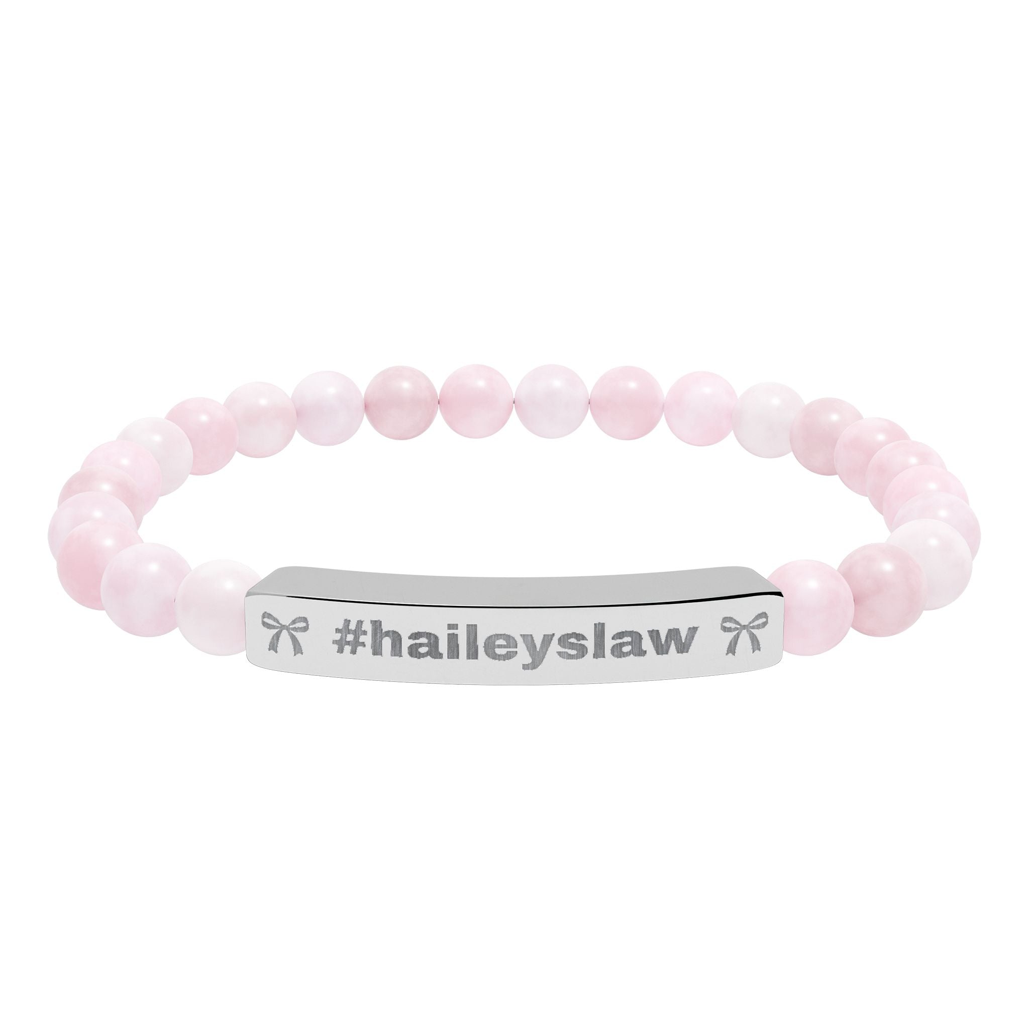 Hailey's Law Beaded Bracelet