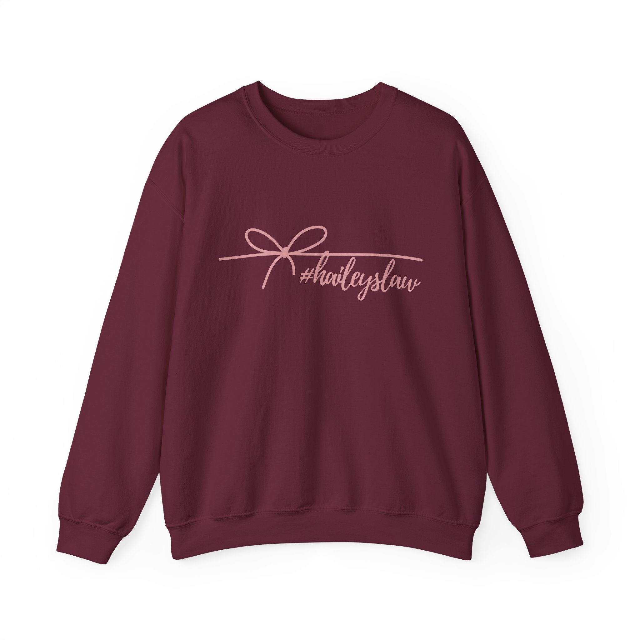 Hailey's Law Signature Script Crewneck Sweatshirt