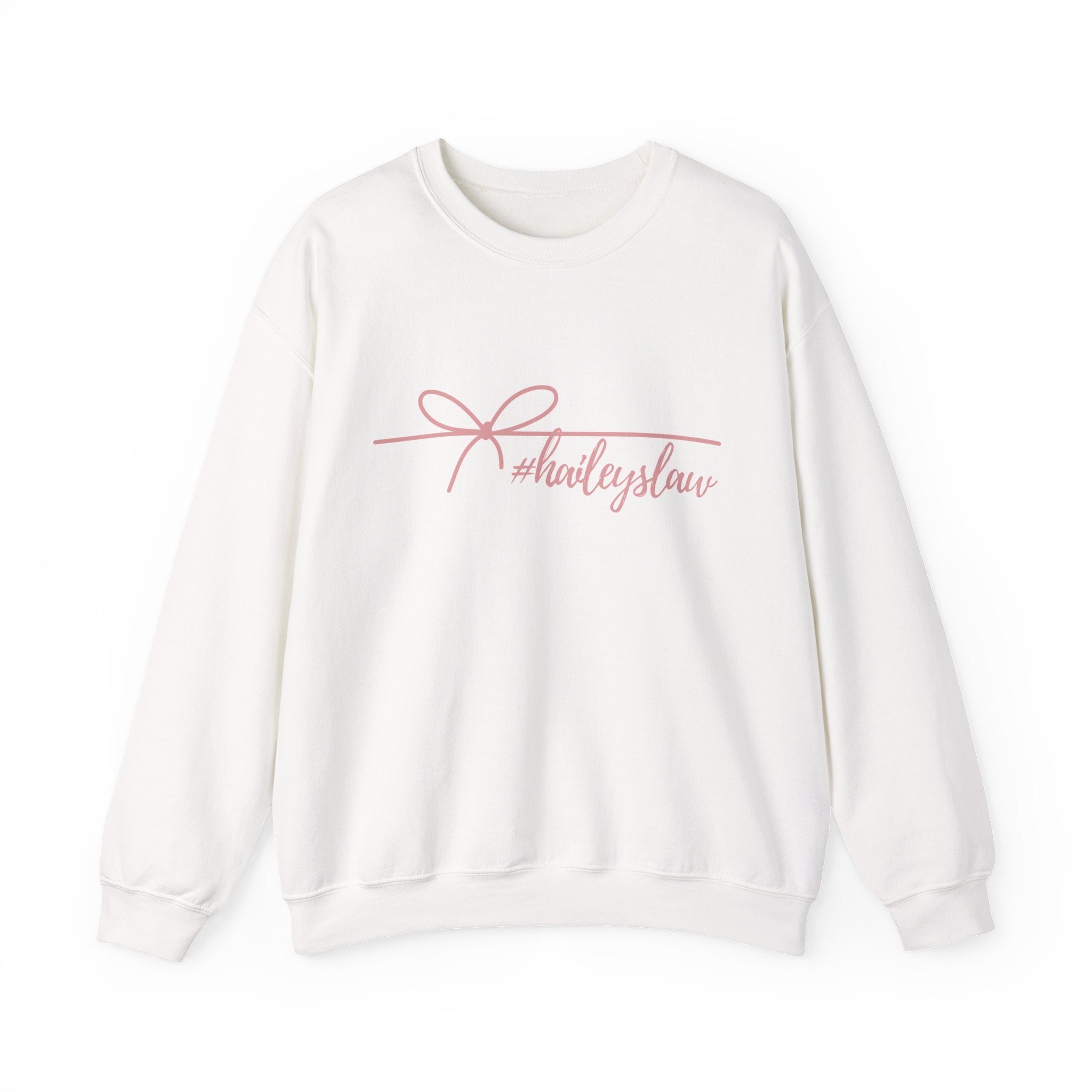 Hailey's Law Signature Script Crewneck Sweatshirt