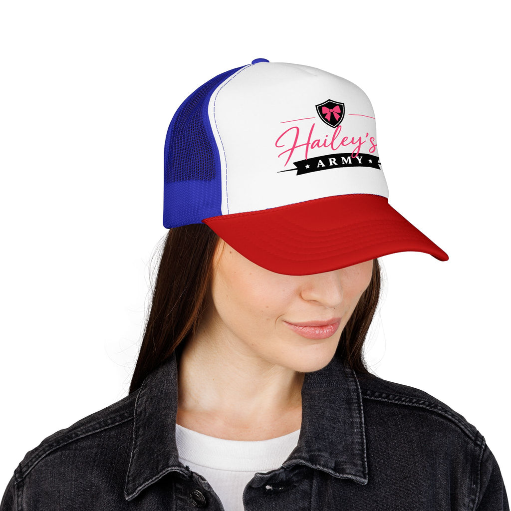 Hailey's Army Trucker Cap