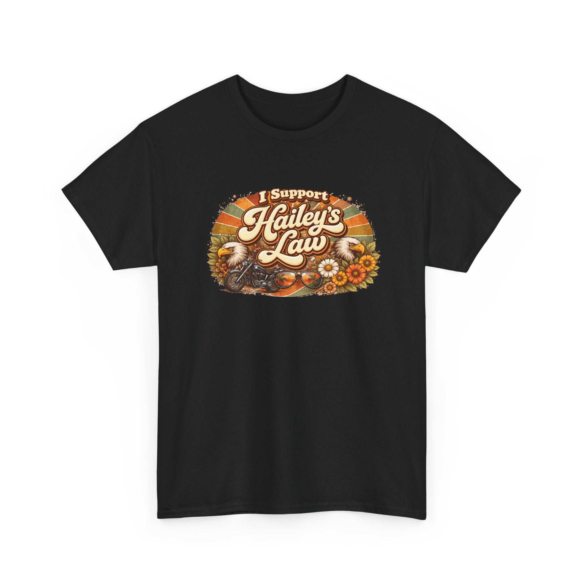 Retro Eagle Support Tee