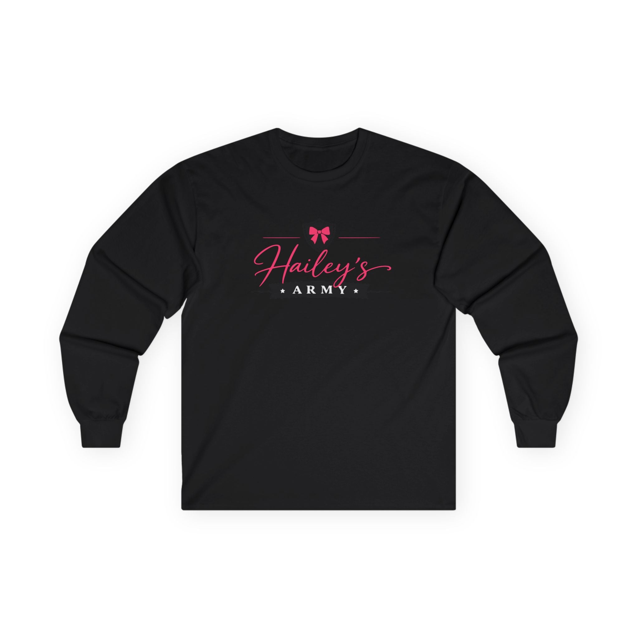 Hailey's Army Logo Long Sleeve Tee