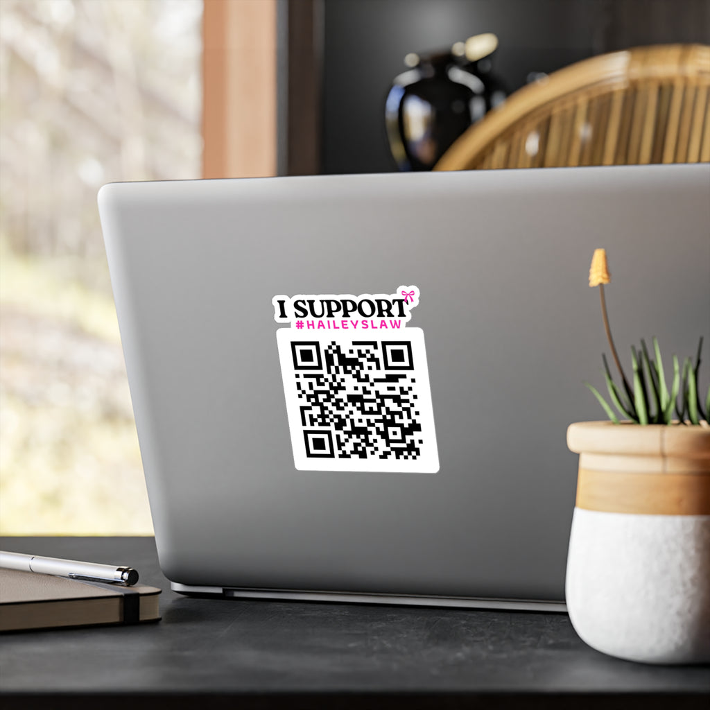 Support Hailey's Law Vinyl Decal