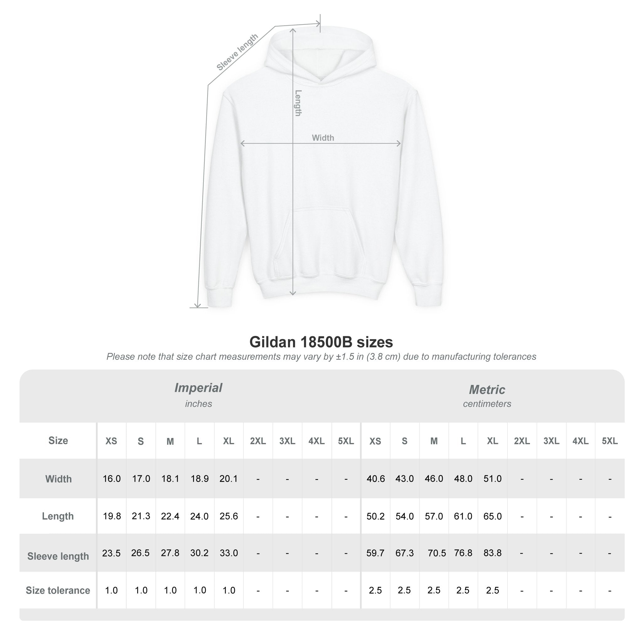 #haileyslaw Hashtag Hoodie - YOUTH