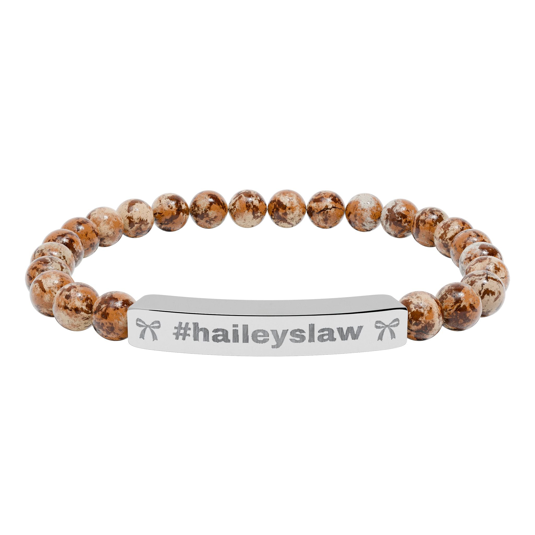 Hailey's Law Beaded Bracelet