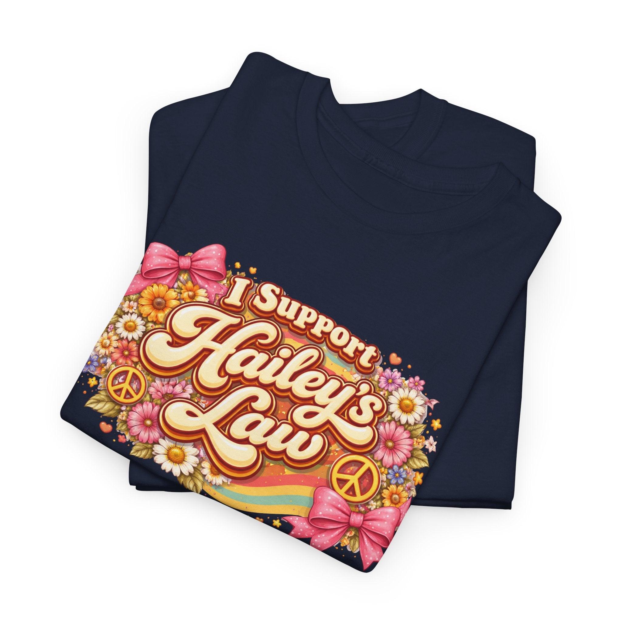 Retro Floral Support Tee