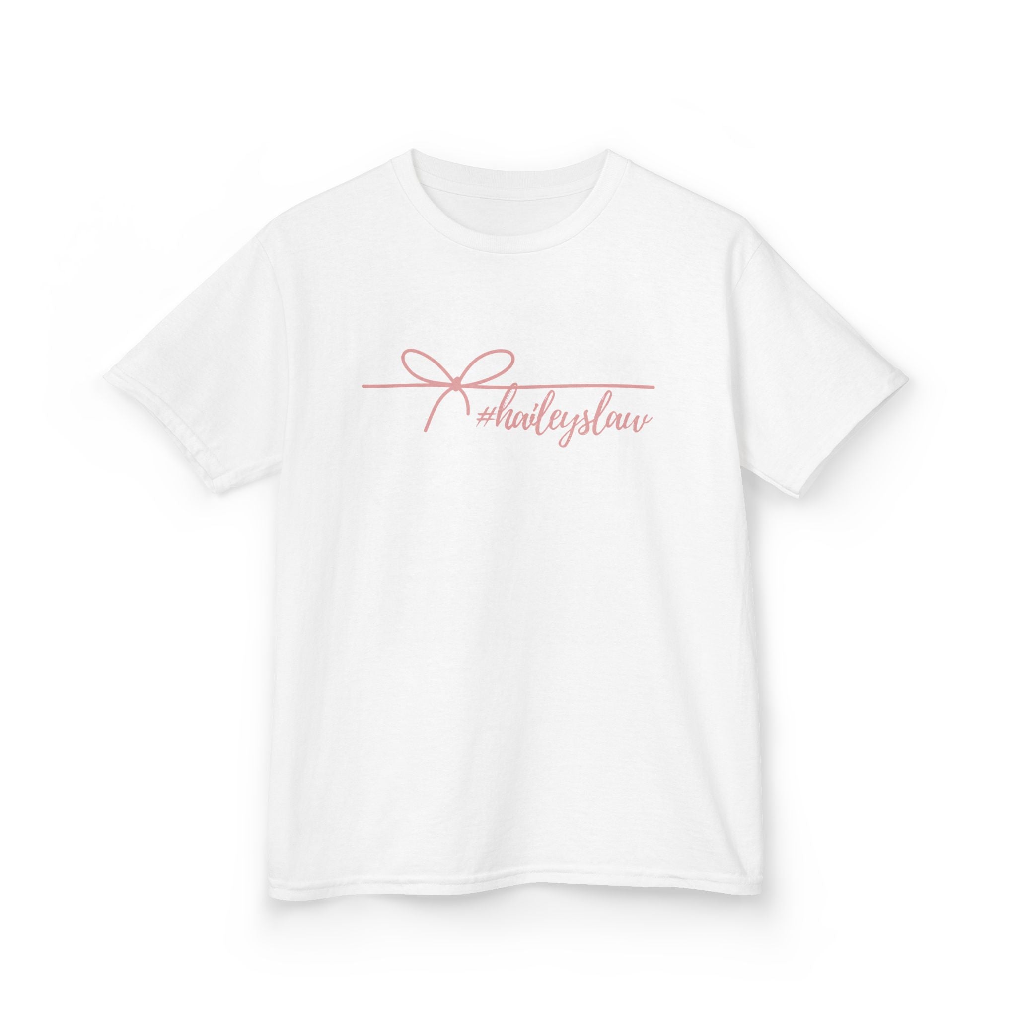 Hailey's Law Signature Script Tee - YOUTH
