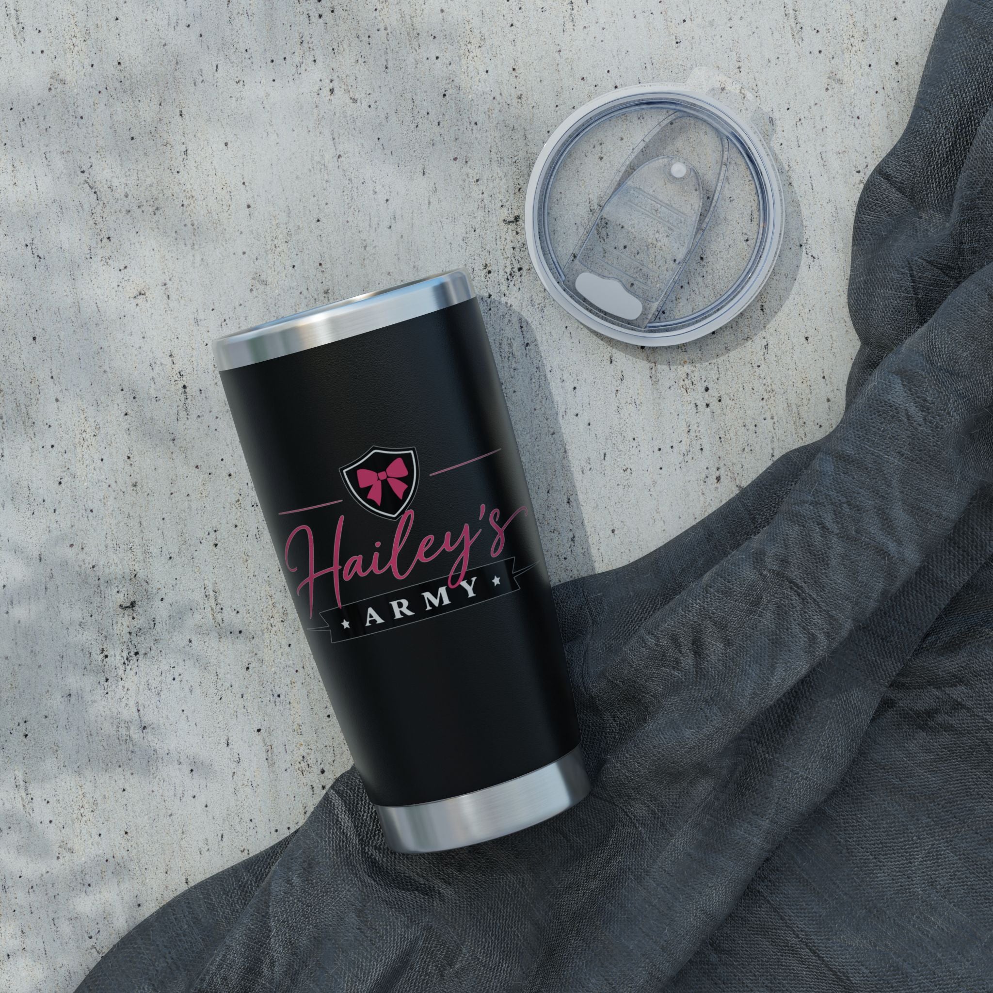 Hailey's Army Stainless Steel Tumbler