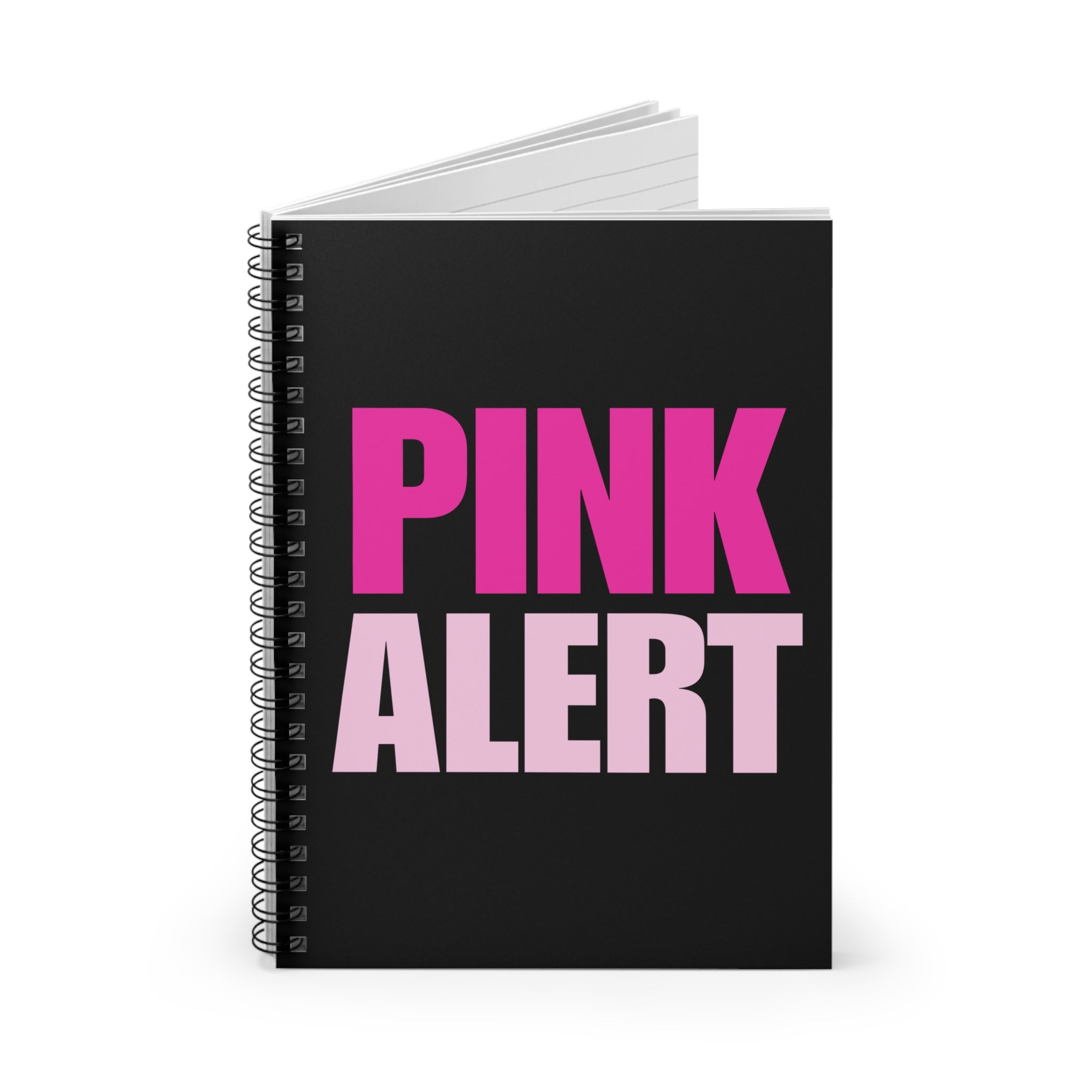 Pink Alert Spiral Notebook