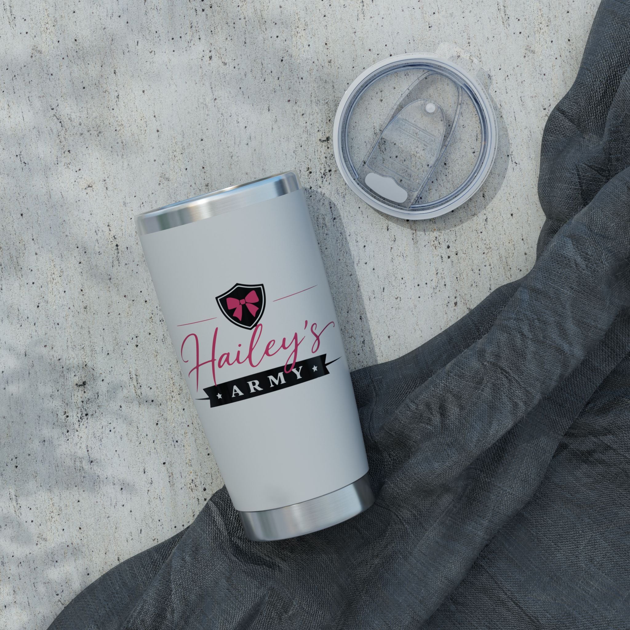 Hailey's Army Stainless Steel Tumbler