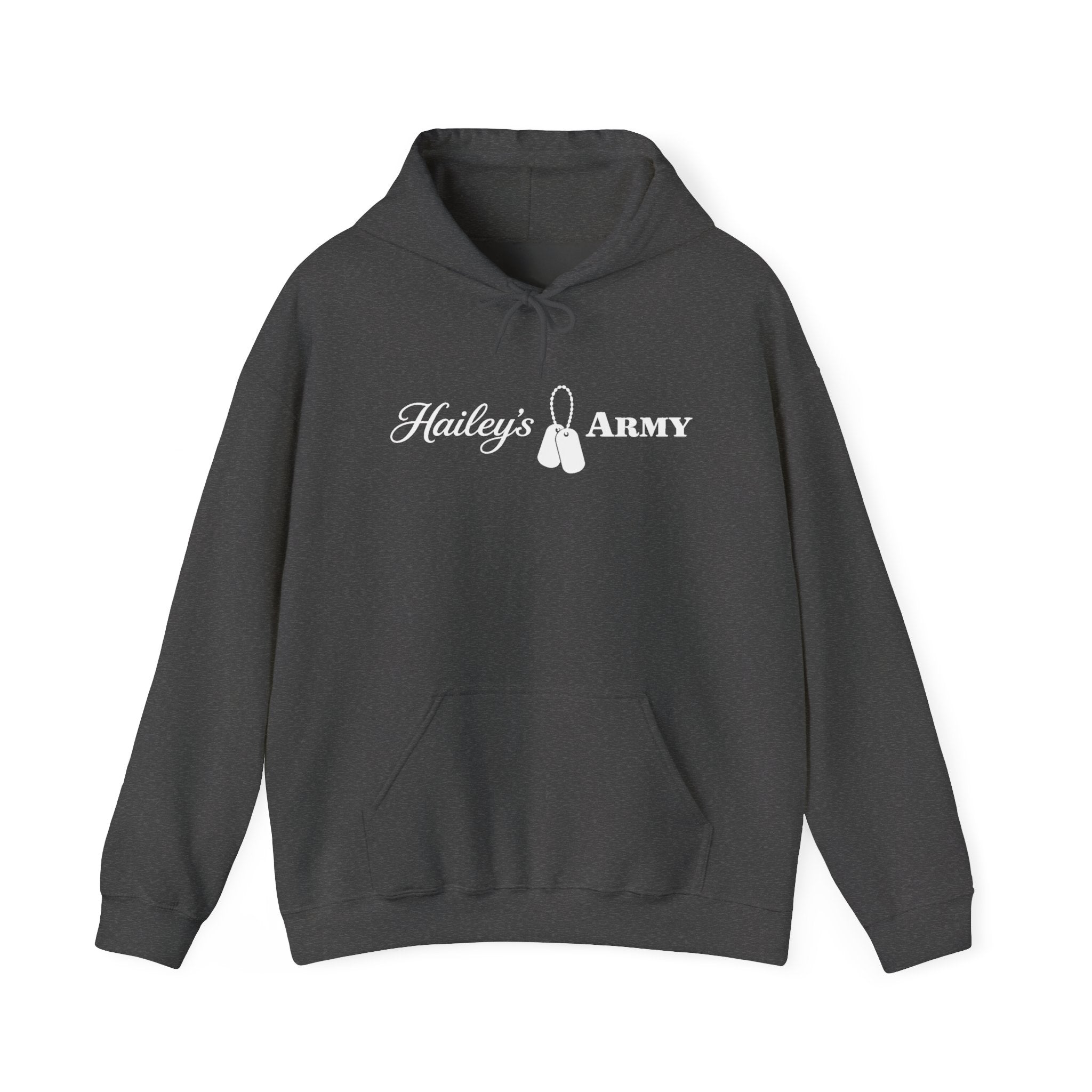 Hailey's Army Dog Tag Hoodie