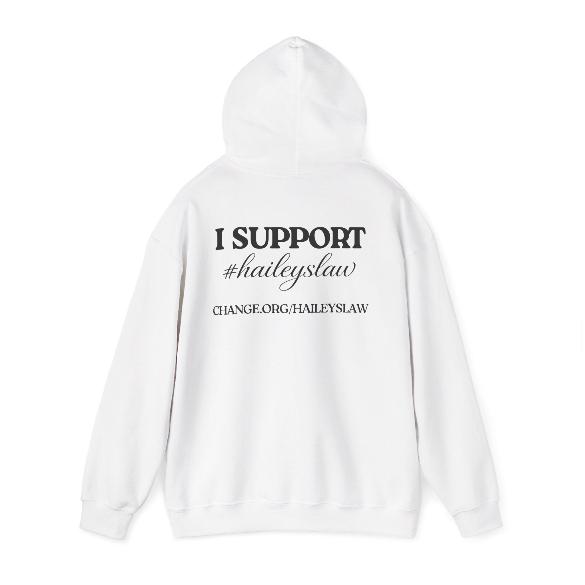Hailey's Army Dog Tag Hoodie – Hailey's Army Advocacy Store