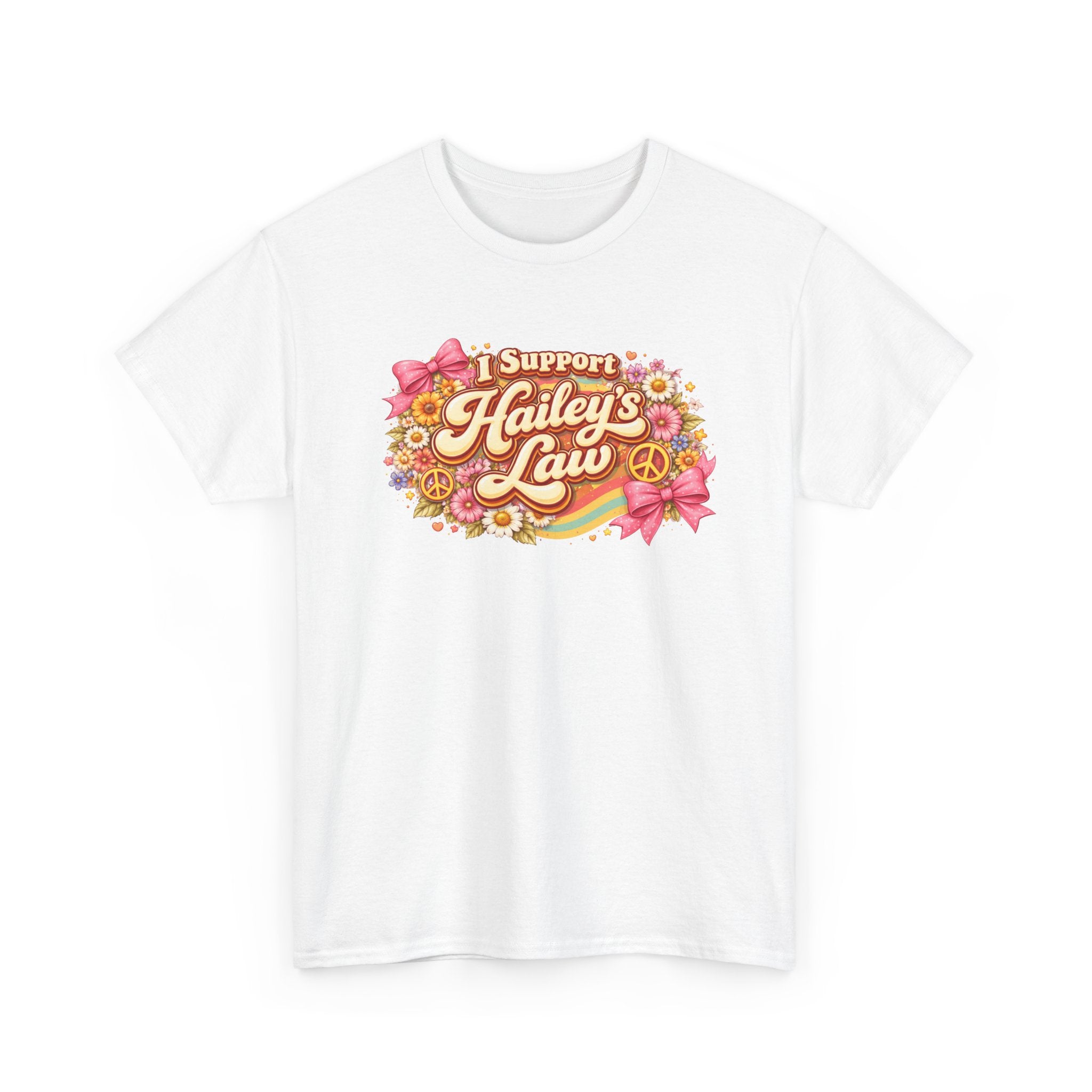 Retro Floral Support Tee