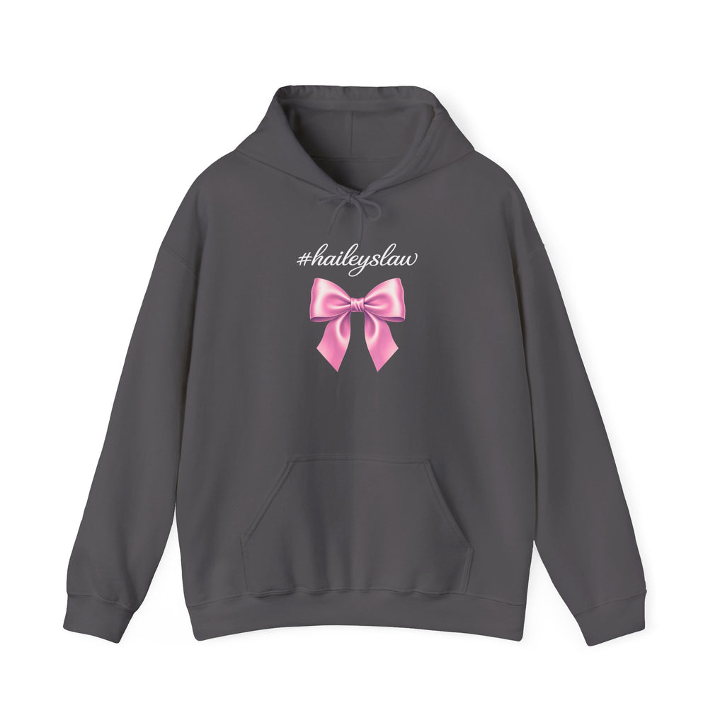 Hailey's Law Pink Bow Hoodie