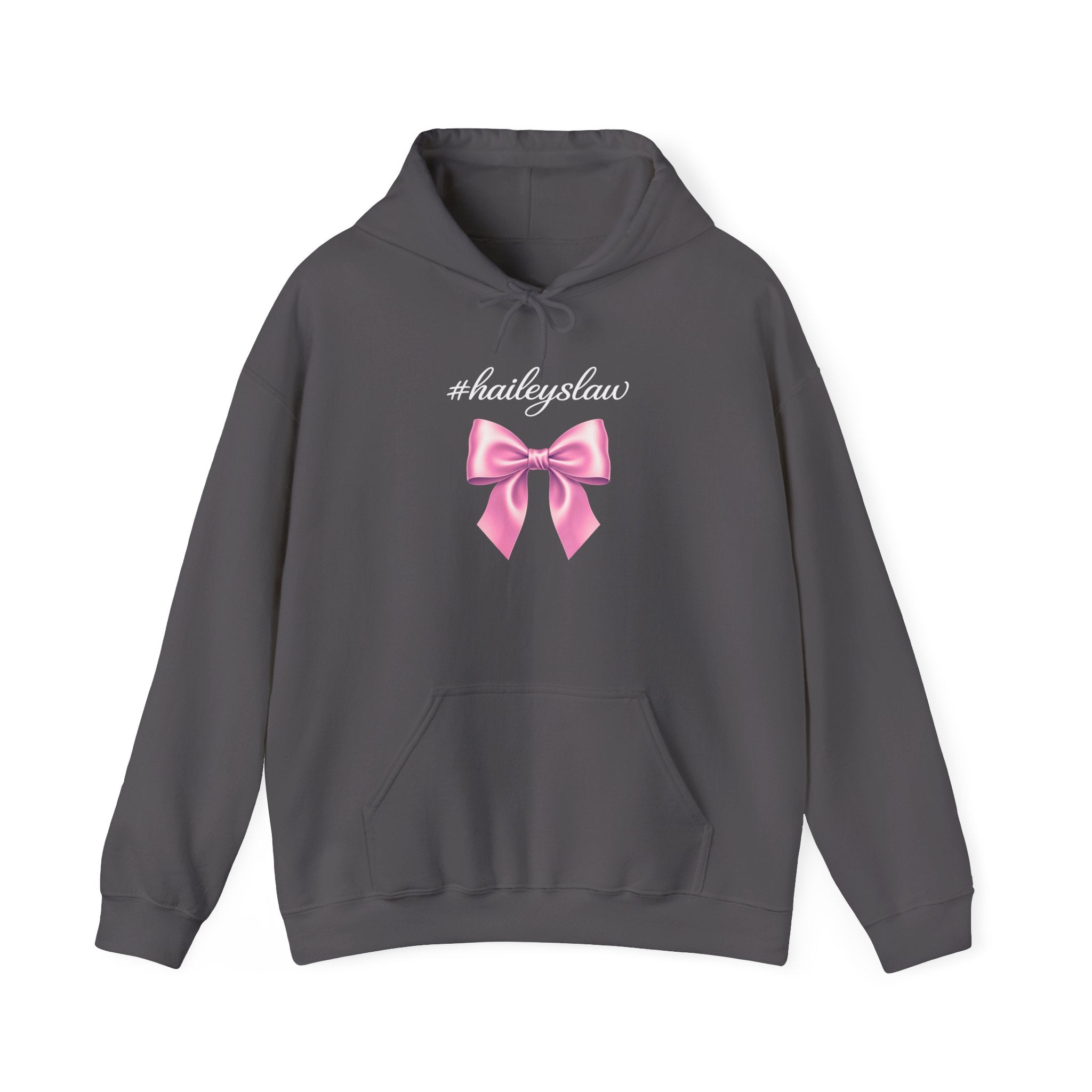 Hailey's Law Pink Bow Hoodie