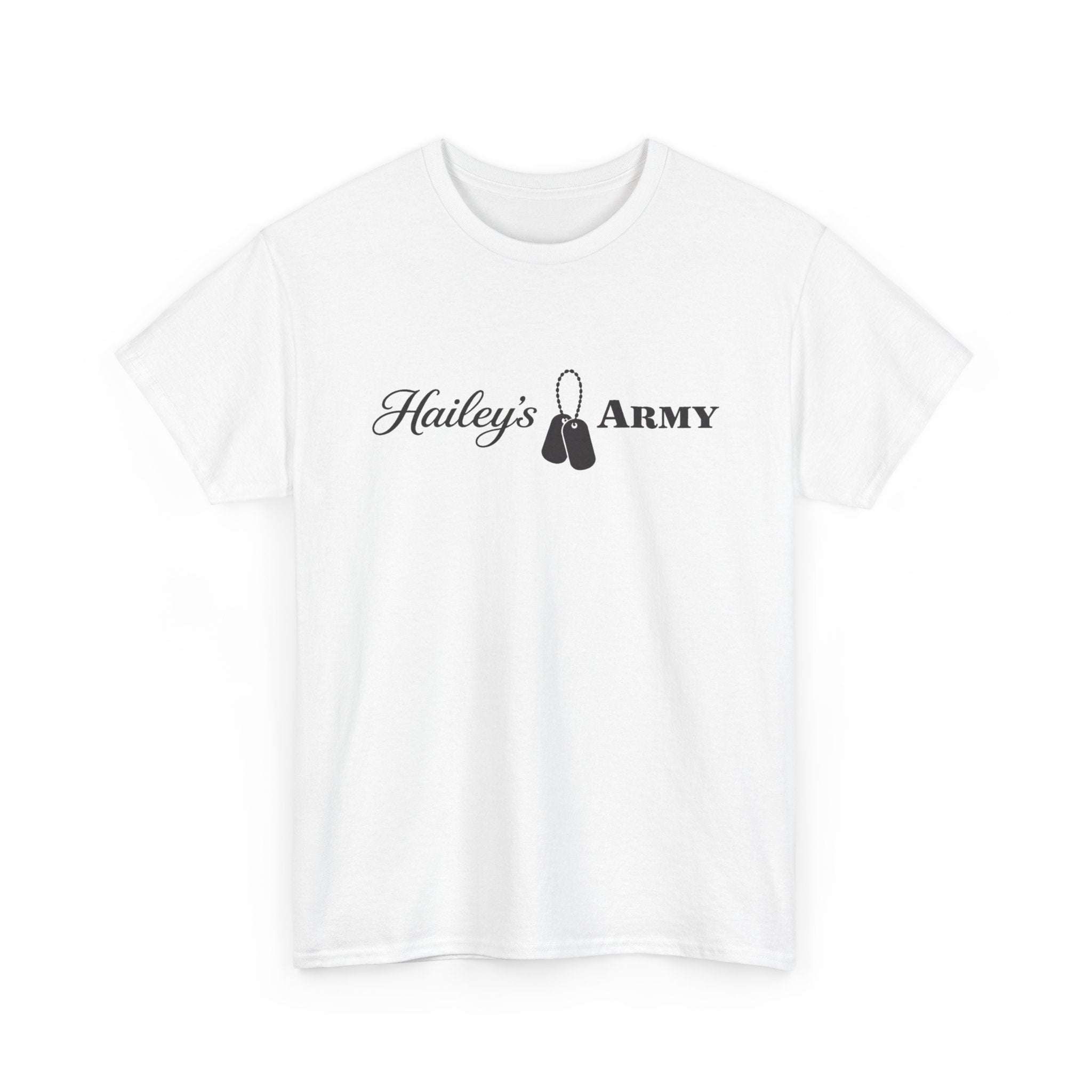 Hailey's Army Dog Tag Tee
