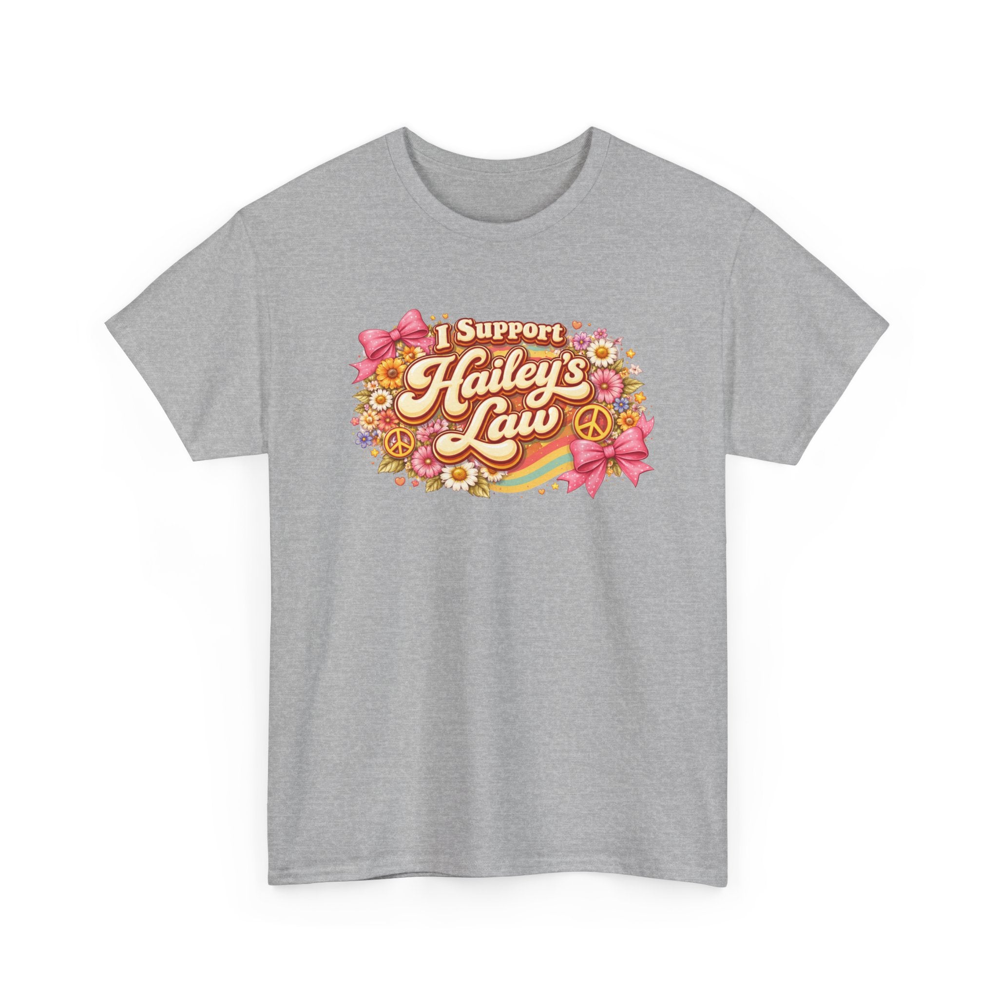Retro Floral Support Tee