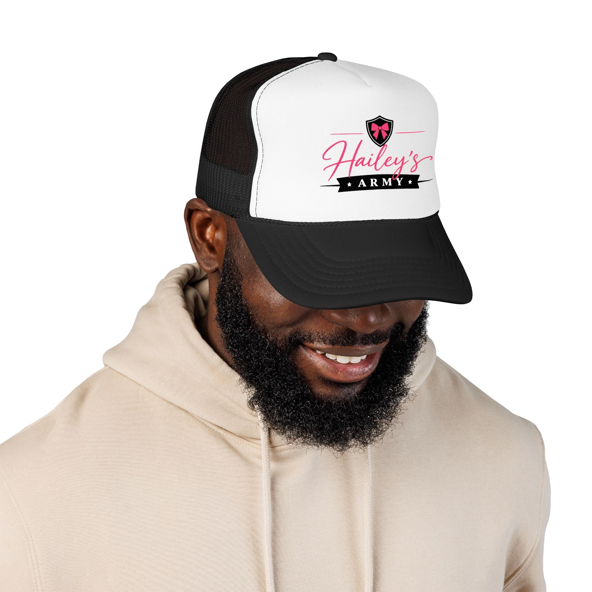 Hailey's Army Trucker Cap