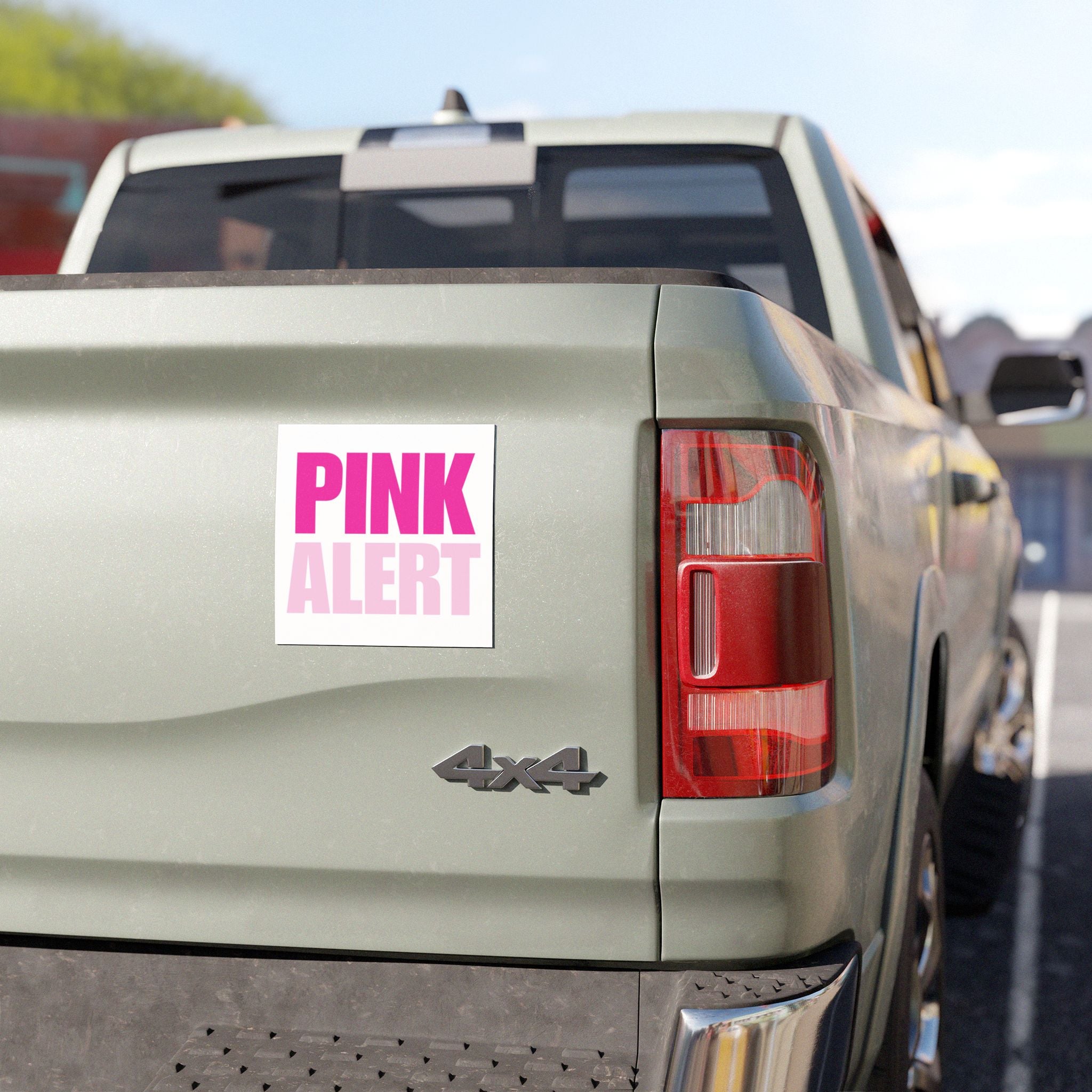 PINK ALERT Car Magnet