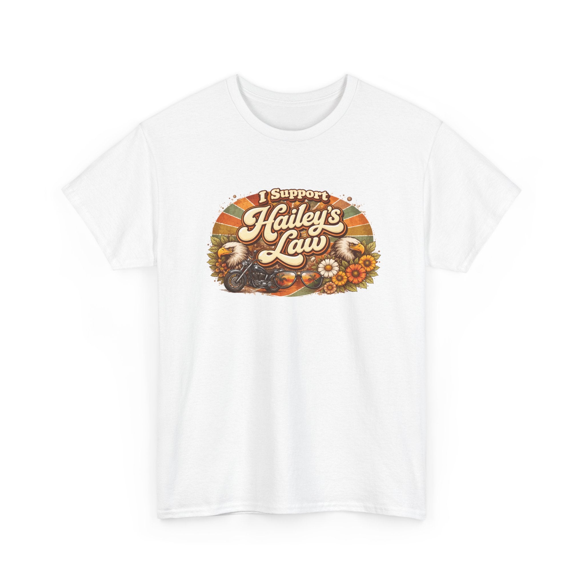 Retro Eagle Support Tee