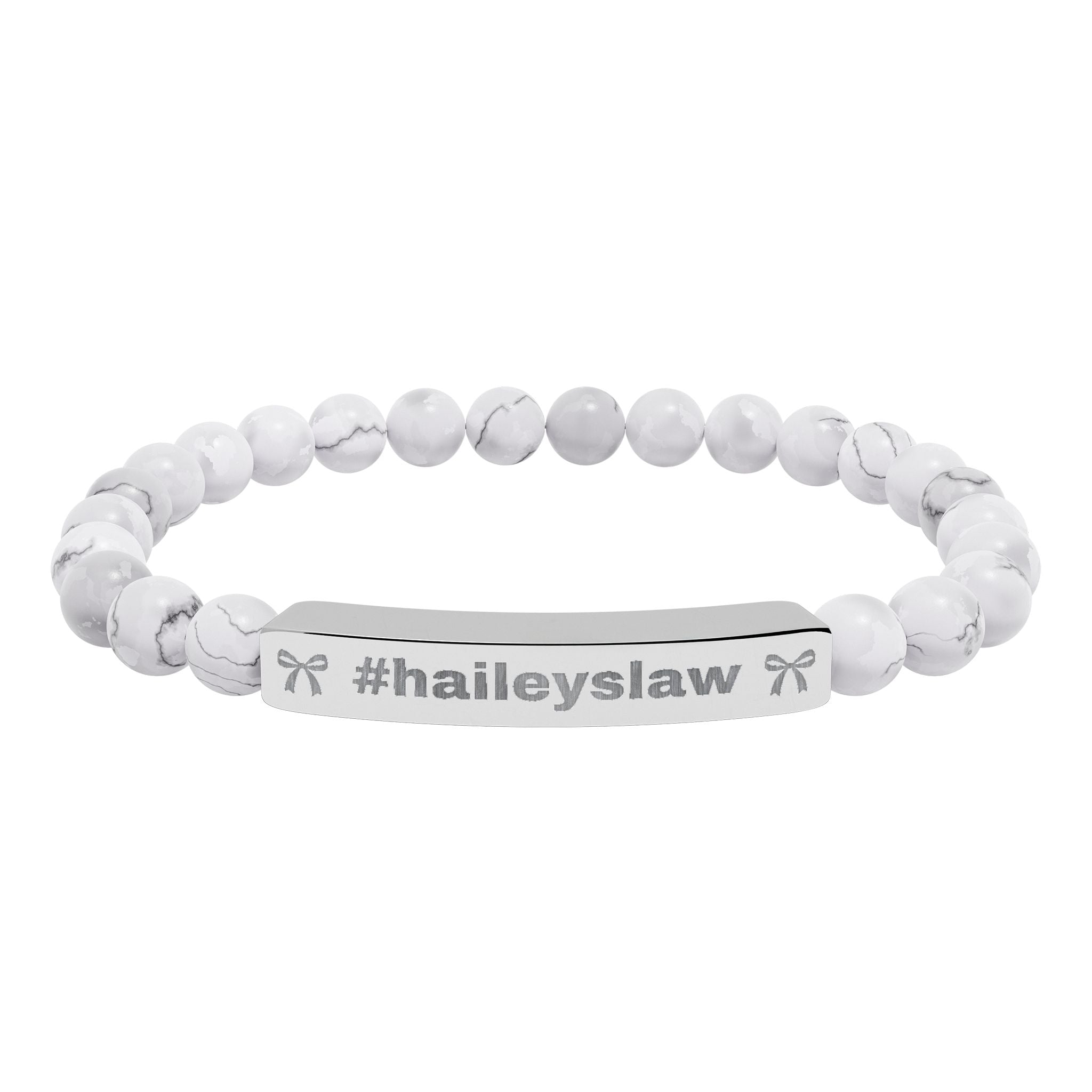 Hailey's Law Beaded Bracelet