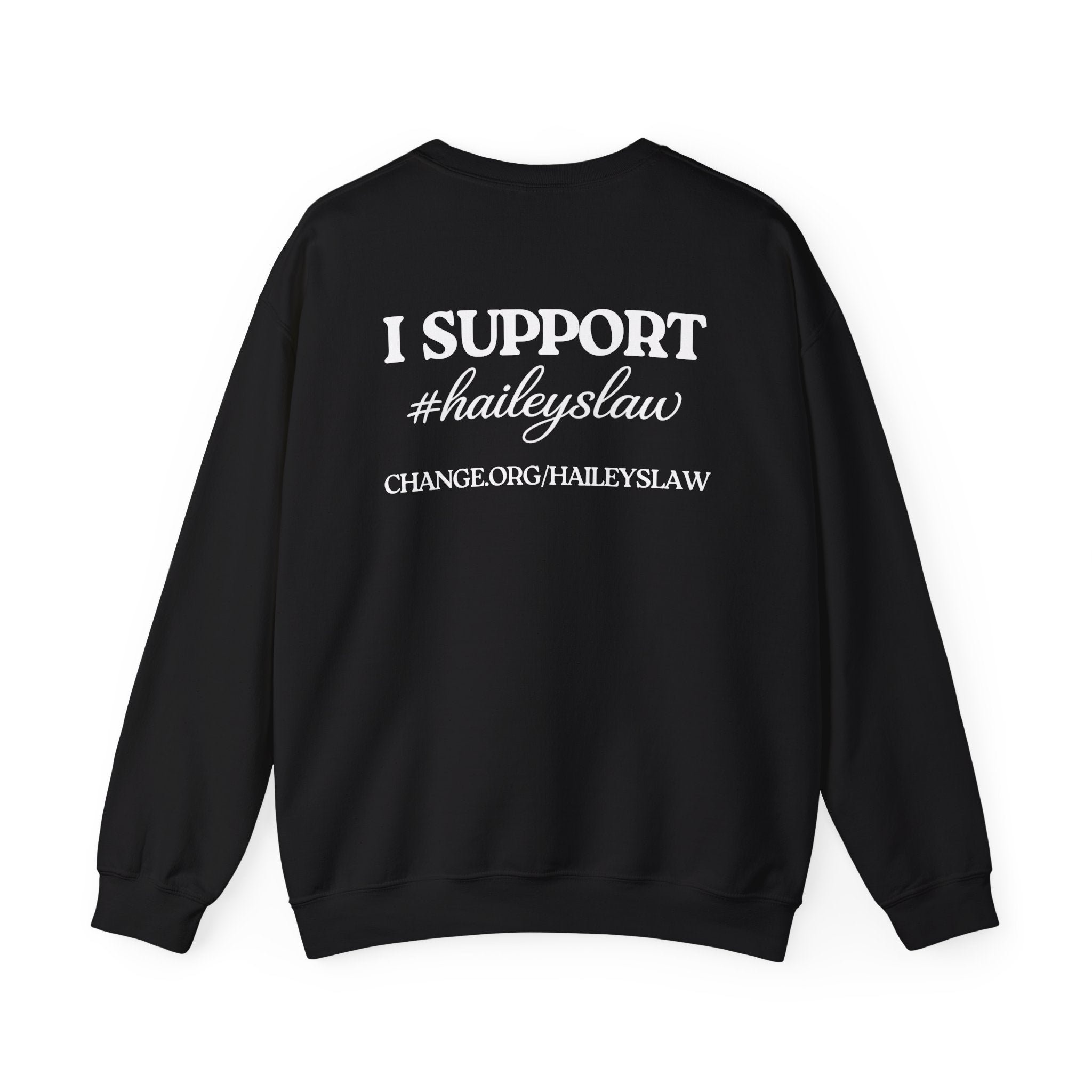 Hailey’s Army Dog Tag Crewneck Sweatshirt