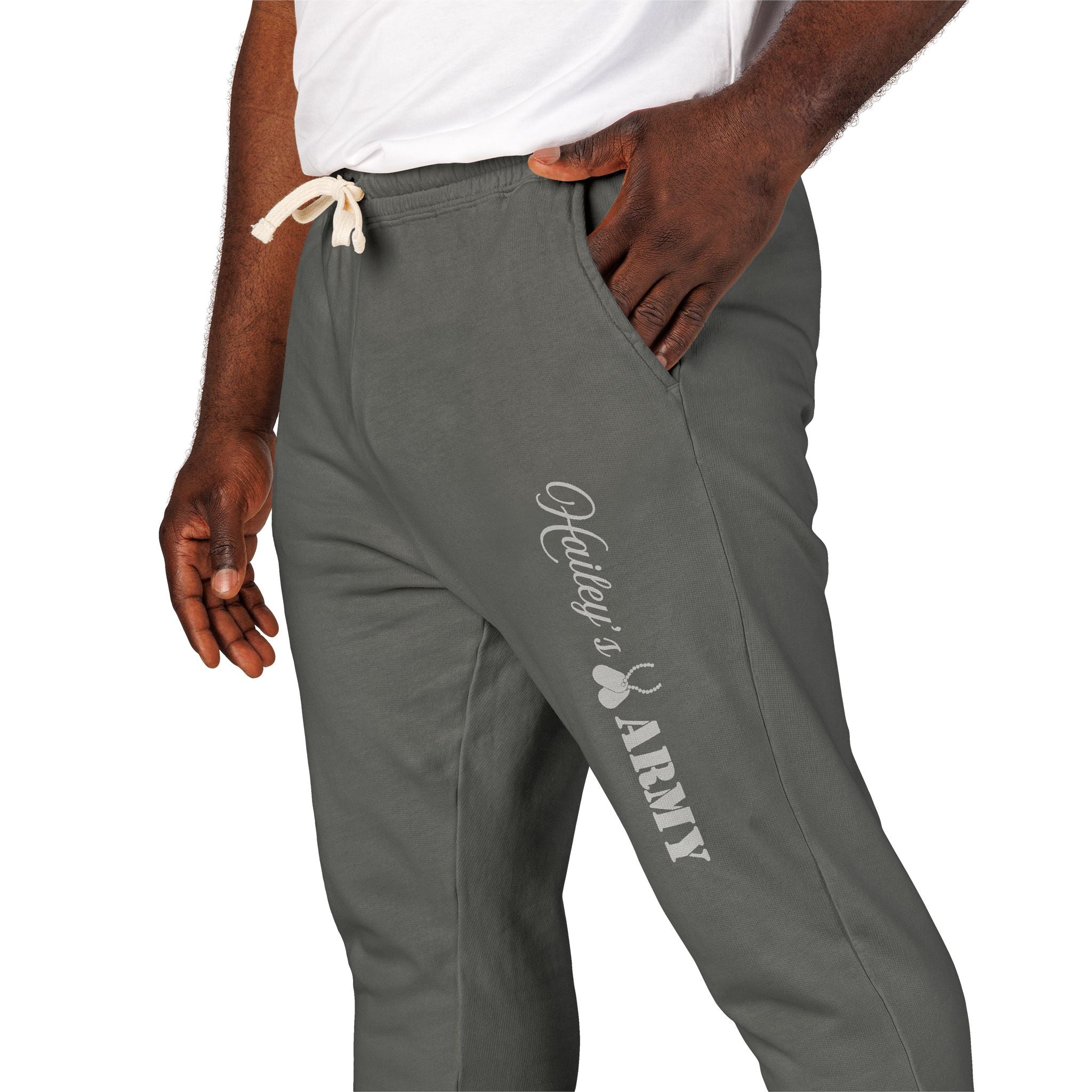 Hailey's Army Dog Tag Joggers