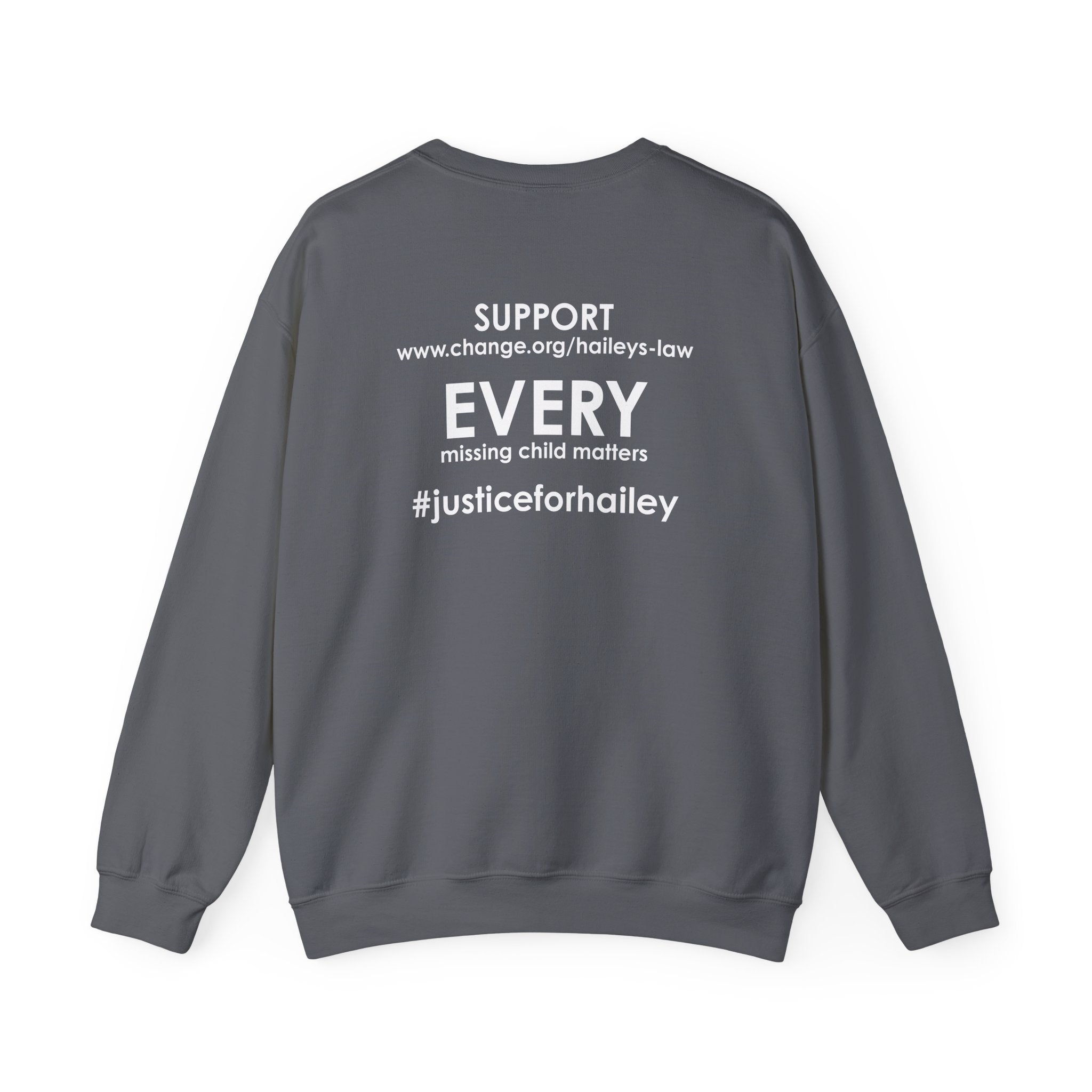 Hailey's Law Awareness Crewneck