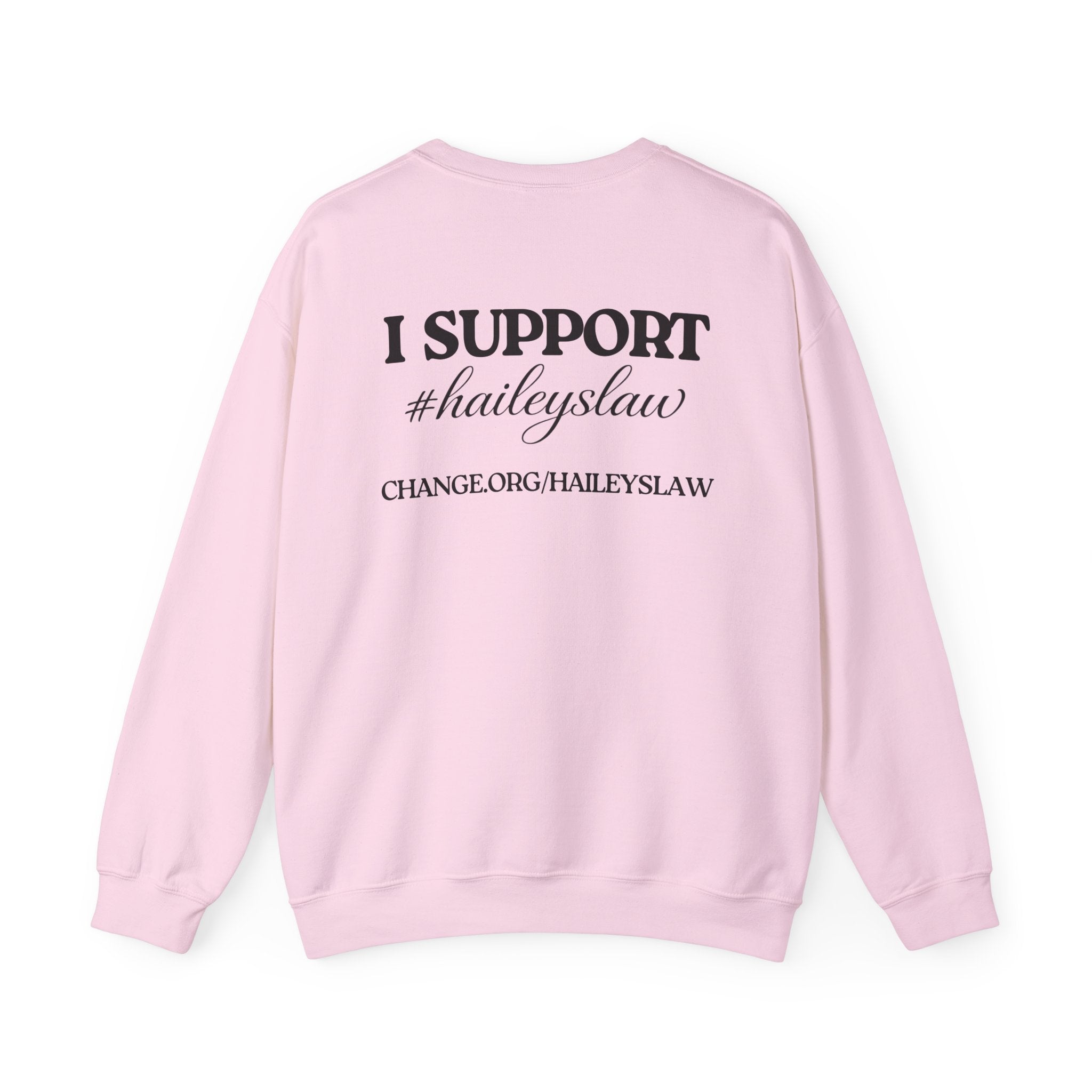 Hailey’s Army Dog Tag Crewneck Sweatshirt