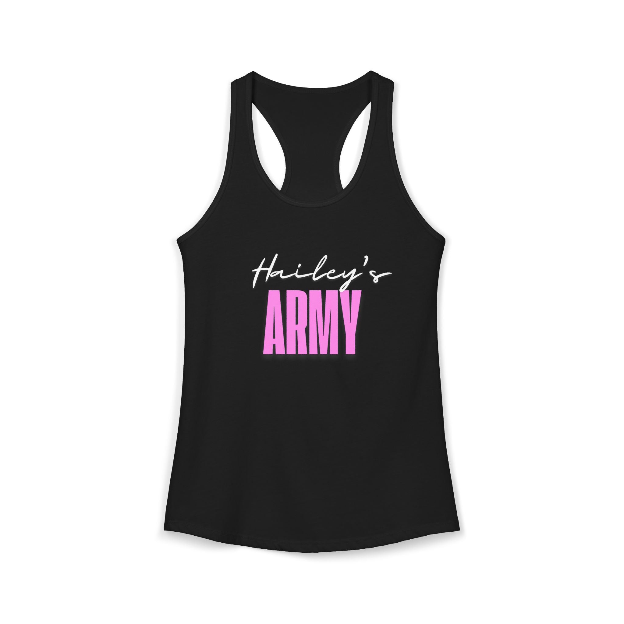 Hailey's Army Racerback Tank