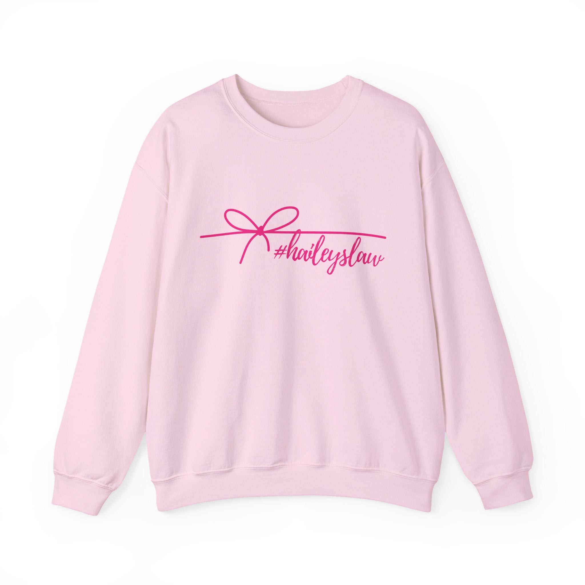Hailey's Law Signature Script Crewneck Sweatshirt