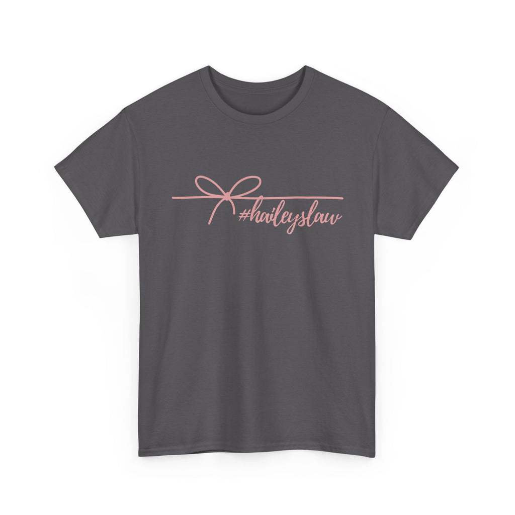 Hailey's Law Signature Script Tee